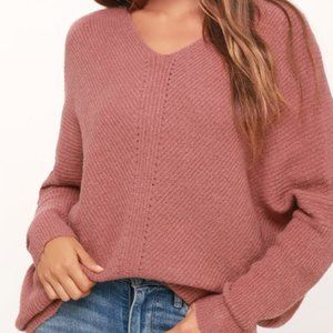 Emerson Mauve Dolman Sleeve Sweater